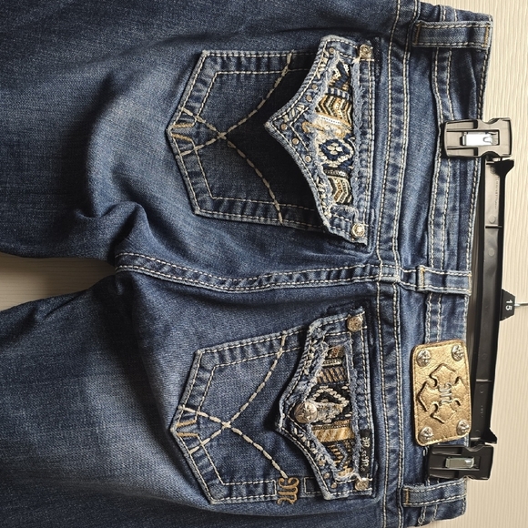 Miss Me Dark Blue Boot Cut Jeans - Picture 2 of 5